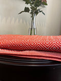 Alpaca & Peruvian Cotton Throw Terracota