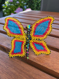 Handcrafted Peruvian Butterfly Napkin Holder - Fairtrade Artisan Crochet